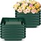 12 Pack Large Size 8.5 x 6.7 Inch Floral Foam Bowl Floral Arrangements Supplies Foam in Bowls Flower Bowl with Blocks Kits for Table Party Wedding Festival Flower Holiday Decorating
